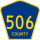 County Route 506 Spur marker