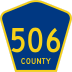 County Route 506 marker