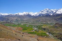 View of Drass from High Mountains