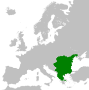The First Bulgarian Empire during the reign of Simeon I the Great