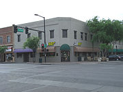 Hine Building built in 1913 which now houses various businesses. It is listed in the Glendale Arizona Historical Society.