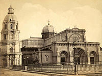 地震前的马尼拉大教堂