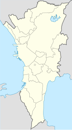 Blumentritt is located in Metro Manila