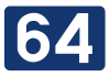 Republic Road I-64 shield