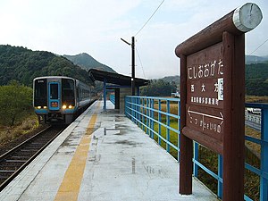 車站月台（2006年12月）