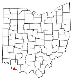 Location of Felicity, Ohio