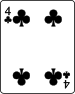 4 of clubs