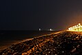 Promenade Beach at Night.