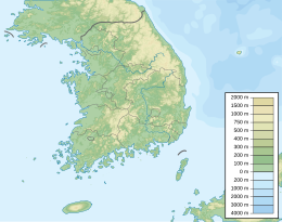 可居岛在大韩民国的位置