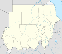 恩图曼在苏丹的位置