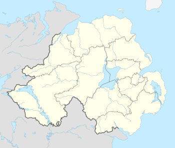 2003–04 Irish First Division is located in Northern Ireland