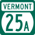 Route 25A marker