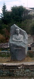 A monument in honor of Muratsan
