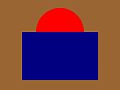 The distinguishing patch of the 24th Battalion (Victoria Rifles), CEF.