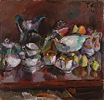 Still-life with Coffee Cups (1912)