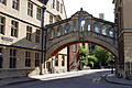 The Bridge of Sighs from Catte Street.