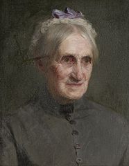 Elizabeth Coffin, Old Age Portrait of Anna G. Chase Derrick, 1892, Nantucket Historical Association