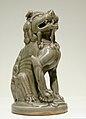宋青瓷狮子坐像, 11到12世纪