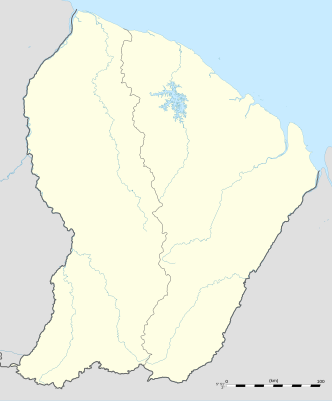 Location map French Guiana