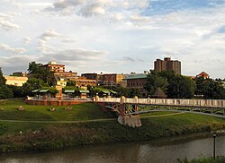 Skyline with Greenbelt Park below