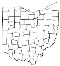 Location of Spencer, Ohio