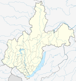 Nevanka is located in Irkutsk Oblast