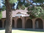 The current Cartwright School was built in 1921 and is located at 5833 W. Thomas Rd.. It was listed in the National Register of Historic Places on August 12, 1993, ref. #93000739.