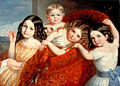 Noémie, Eugénie, Antoinette et Séphora Hamel (1854)