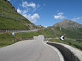 Road: from Jaufenpass to Sankt Leonhard
