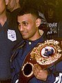 Image 25Featherweight champion "Prince" Naseem Hamed was a major name in boxing and 1990s British pop culture. (from Culture of the United Kingdom)