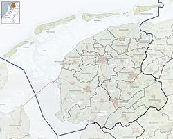 Nijhuizum is located in Friesland
