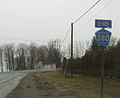 County Route 380/New York State Route 5 in Brocton. Northern terminus of CR 380 (and former northern terminus of NY 380).