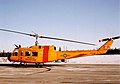 Base Flight Cold Lake CH-118 Iroquois helicopter 118103 at CFB Cold Lake, January 1992