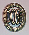 German Sports Badge lapel pin in bronze as awarded by the German Olympic Sports Federation
