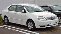Toyota Corolla sedan (first facelift, Japan)