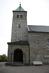 Tower of Gjerpen church