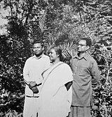 Jamuna Sen with husband Keshab Chandra Sen and son Suprabuddha Sen. Photo courtesy: Suprabuddha & Deepa Sen
