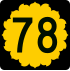 78号堪萨斯州州道 marker