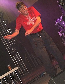 Arcieri performing with Krisma 2007