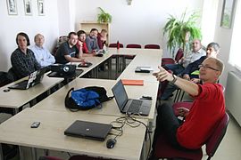 First meeting between Estonian and Latvian wikipedians (2016)