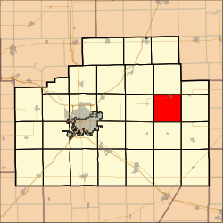 Location in McLean County