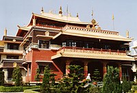 Temple and monastery of the Tibetan community in Sarnath