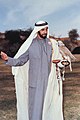 Image 15Zayed bin Sultan Al Nahyan was the first president of the United Arab Emirates and is recognised as the father of the nation. (from History of the United Arab Emirates)