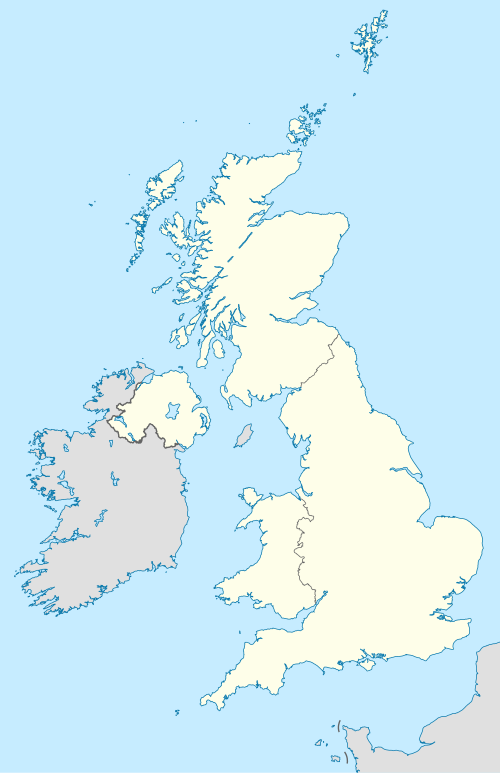 2016–17 Pro12 is located in the United Kingdom