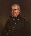 Portrait of President Zachary Taylor.