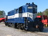 Georgia Railroad 1026, an EMD GP7 on permanent display in Duluth, Georgia