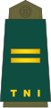Letnan satu (Indonesian Army)[15]