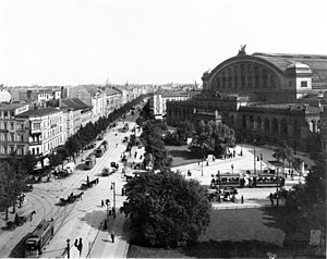 Anhalter Bahnhof in 1910