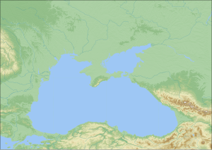 Location map/data/Black Sea is located in Black Sea