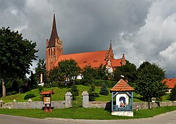 Saint Catherine church in Brąswałd